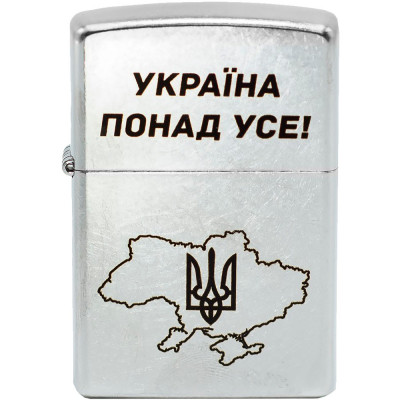 Запальничка Zippo 207 P CLASSIC street chrome