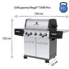 Газовый гриль Broil King Regal S590 IR PRO NEW 998943 Код: 009134