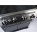 Газовый гриль SANTOS S-401 Black, с боковой горелкой, черный 900259 Код: 010954