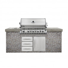 Встраиваемый газовый гриль Prestige PRO-665 Napoleon BIPRO665RBPSS Код: 004254