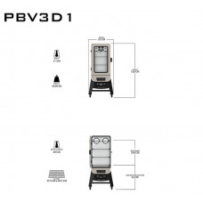 Электрический гриль-смокер Pit Boss 3-Series Digital Electric, 10600 Код: 011114