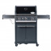 Газовый гриль SANTOS S-301 Black, с боковой горелкой, черный 900235 Код: 010949