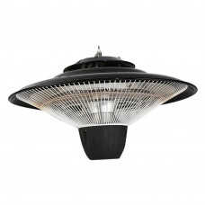 Электрический инфракрасный подвесной обогреватель GRILLI 1500w, черный 42см Код: 009540