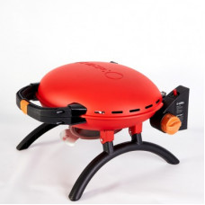 Портативный переносной газовый гриль O-GRILL 500, красный + шланг в подарок! Код: 008284