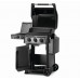 Газовый гриль Napoleon Freestyle 365 с боковой конфоркой Sizzle Zone и дверкой, черный мат F365DSIBPGT-RU Код: 010720