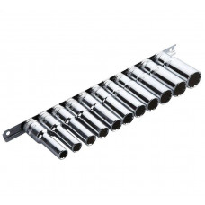 Довгі головки 1/2" 78 мм, комплект 11шт BOXO Довгі головки 1/2" 78 мм, комплект 11шт BOXO
