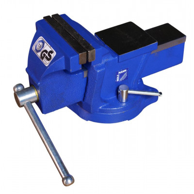 Лещата настільні у комплекті з поворотною плитою Holzmann WBS 100N