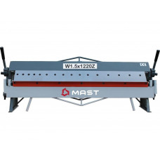 Сегментний листозгинальний верстат MAST W1.5X1220Z