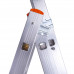 Драбина алюмінієва трисекційна Laddermaster Sirius A3A8. 3x8 сходинок