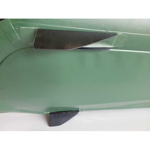 Надувной пакрафт Ладья ЛП-245 Каяк Комфорт хаки с черным