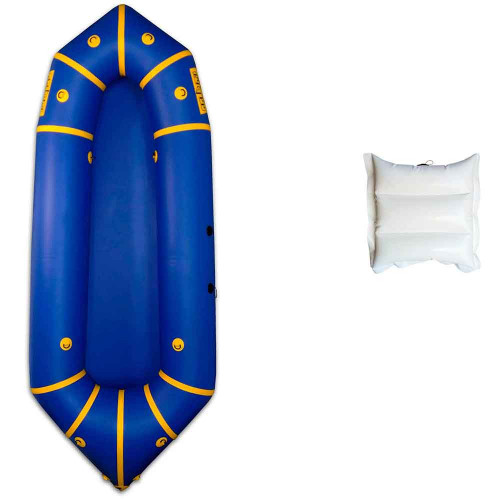 Надувной пакрафт Ладья ЛП-270 Каяк Базовый синий