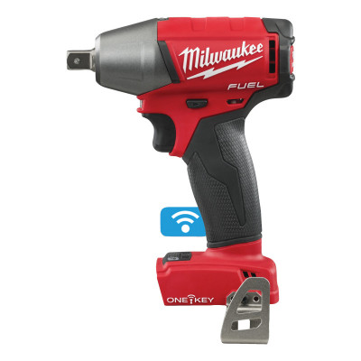 Ударный гайковерт MILWAUKEE 1/2" (300 Нм) M18 FUEL ONEIWP12-0 ONE-KEY с фиксацией пином 4933451152