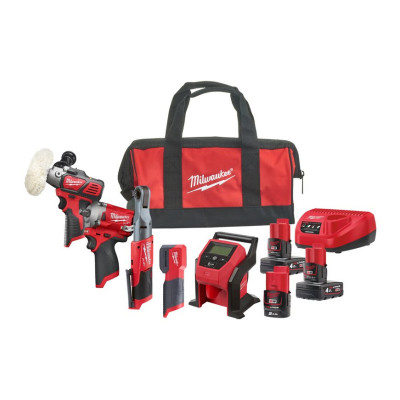 Набор аккумуляторных инструментов Milwaukee M12 FPP5A-423BEU FUEL