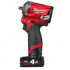 Гайкокрут акумуляторний 3/8 MILWAUKEE, M12 FIW38-422X, 339 Нм, (+ заряд. пристрий, 1 акум.Х 2Аг, 1