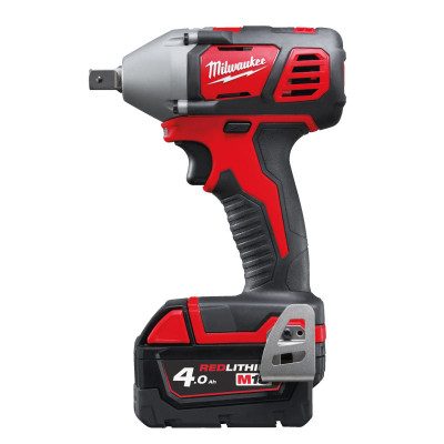 Гайкокрут акумуляторний 1/2 MILWAUKEE, M18 BIW12-402C, 240Нм (+ заряд.пристрій, 2 акум.Х 4Аг, кейс)