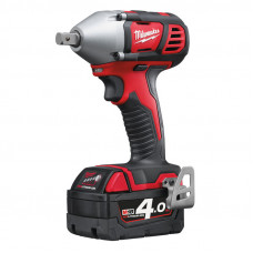 Гайкокрут акумуляторний 1/2 MILWAUKEE, M18 BIW12-402C, 240Нм (+ заряд.пристрій, 2 акум.Х 4Аг, кейс)