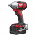 Гайкокрут акумуляторний 1/2 MILWAUKEE, M18 BIW12-402C, 240Нм (+ заряд.пристрій, 2 акум.Х 4Аг, кейс)