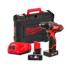 Дрель-шуруповерт, крут. мом. 38 Нм, MILWAUKEE M12 BDD-402C 4933441925