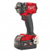 Гайковерт высокомоментный MILWAUKEE 1/2" (339 Нм) MILWAUKEE M18 FUEL FIW2P12-502X с фиксацией пином