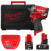 Гайкокрут акумуляторний 1/2 MILWAUKEE, M12 FIWF12-422X, 339 Нм, (+2 акумулятори, зарядний пристрій,