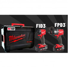 Набір з двох інструментів безщіткових Milwaukee M18FPP2A3-502X, 4933480873