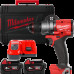 Аккумуляторная дрель-шуруповерт, крут. мом. 158 Нм, M18 FDD3-502X MILWAUKEE 4933479863