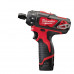 Шуруповерт мом. 30 Нм, MILWAUKEE M12 BD-0 4933441910