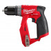 Дриль-шурупокрут акумуляторний MILWAUKEE, M12 FDDX-0, 34Нм