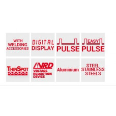 Зварювальний апарат TECHNOLOGY TIG 222 AC DC-HF/lif, діапазон регулювання току 5-2000А, живлення 230В, потужність 3-5,5кВт