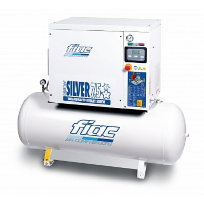 Компресор FIAC New Silver 15/500 T(380V) 13 бар, продуктивність 25,8 м3/годину
