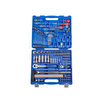 Набір інструментів універсальний 1/2"&1/4"DR. 110од. в пластиковому кейсі