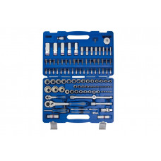 Універсальний набір 110 одиниць 1/4"-1/2" в пластиковому кейсі
