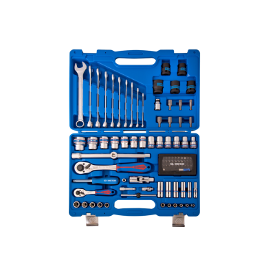 Універсальний набір 96 одиниць 1/4"-1/2" в пластиковому кейсі
