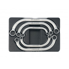 Набір ключів накидних С-подібних 5 одиниць в ложементі