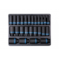 Набір головок 1/2" 25 одиниць в ложементі