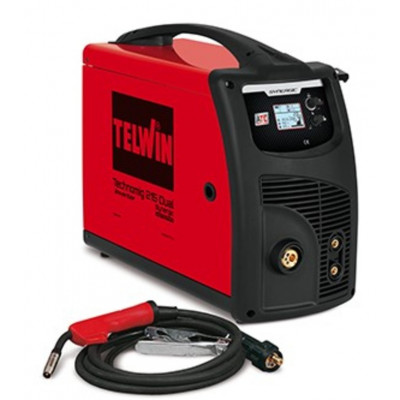 Сварочный полуавтомат Telwin TECHNOMIG 215 DUAL SYNERGIC 230V