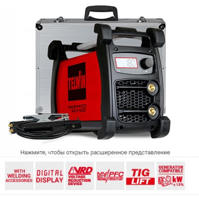 Сварочный аппарат Telwin ADVANCE 227XT MV/PFC VRD 100-240V ACX+CA