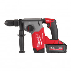 Перфоратор акумуляторний безщітковий SDS-PLUS MILWAUKEE M18 FHX-552X (2,5Дж) (ЗУ+2Х5,5Ач+HDкейс)