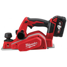 Рубанок акумуляторний MILWAUKEE, M18 BP-402C, 82мм (+зар.пристрій, 2акум.Х 4Аг,кейс)