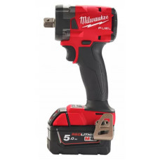 Гайковерт акумуляторний безщітковий 1/2'' MILWAUKEE, M18 FIW2P12-502X, 339Нм, з піном (зарядний пристрій M12-18 FC, 2 акумулятор