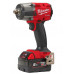 Гайковерт акумуляторний безщітковий 1/2'' MILWAUKEE, M18 FMTIW2P12-502X, 881Нм, з піном (зарядний пристрій M12-18 FC, 2 акумулят