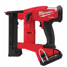 Степлер скобозабивний акумуляторний завужений безщітковий MILWAUKEE, M18 FNCS18GS-202X, скоба 9,5-38мм (зарядний пристрій M12-18