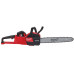 Пила ланцюгова акумуляторна MILWAUKEE, M18FCHS-121, 400 мм (+ заряд.пристрій, 1 акум.Х 12Аг, олія для змащення, ключ)