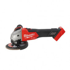 Шліфмашина кутова акумуляторна безщіткова MILWAUKEE, M18 FSAG115X-0, діаметр 115мм (каркас, захисний кожух, пилозахисний екран,
