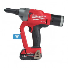 Заклепочник акумуляторний безщітковий MILWAUKEE M18 ONEFPRT-202X, діаметр заклепок 4,8-7,0мм (зарядний.пристрій М12-18 FC, 2 аку
