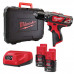 Дриль-шуруповерт MILWAUKEE M12 BDD-202C обертовий момент 30 Нм 4933441915 (+2 акумулятори, зарядний пристрій, HD кейс)