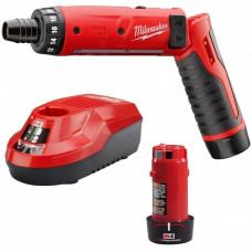 Викрутка акумуляторна MILWAUKEE M4 D-202B, (+ заряд. пристрій, 2 акум.Х2Аг, сумка для інструментів)