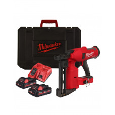 Степлер скобозабивний акумуляторний безщітковий MILWAUKEE, M18 FFUS-302C, 38-51мм (зарядний пристрій M12-18 FC, 2 акумулятори М1