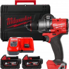 Акумуляторний дриль-шуруповерт, крут. мом. 158 Нм, M18 FDD3-502X MILWAUKEE 4933479863 (+2 акумулятори, зарядний пристрій, HD кей
