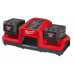 Зарядний пристрій M18 DBSC Dual SUPER CHARGER MILWAUKEE